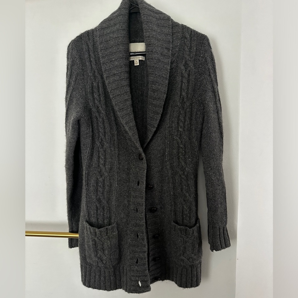 Gorgeous Cynthia Rowley Cashmere Long Cardigan, Small